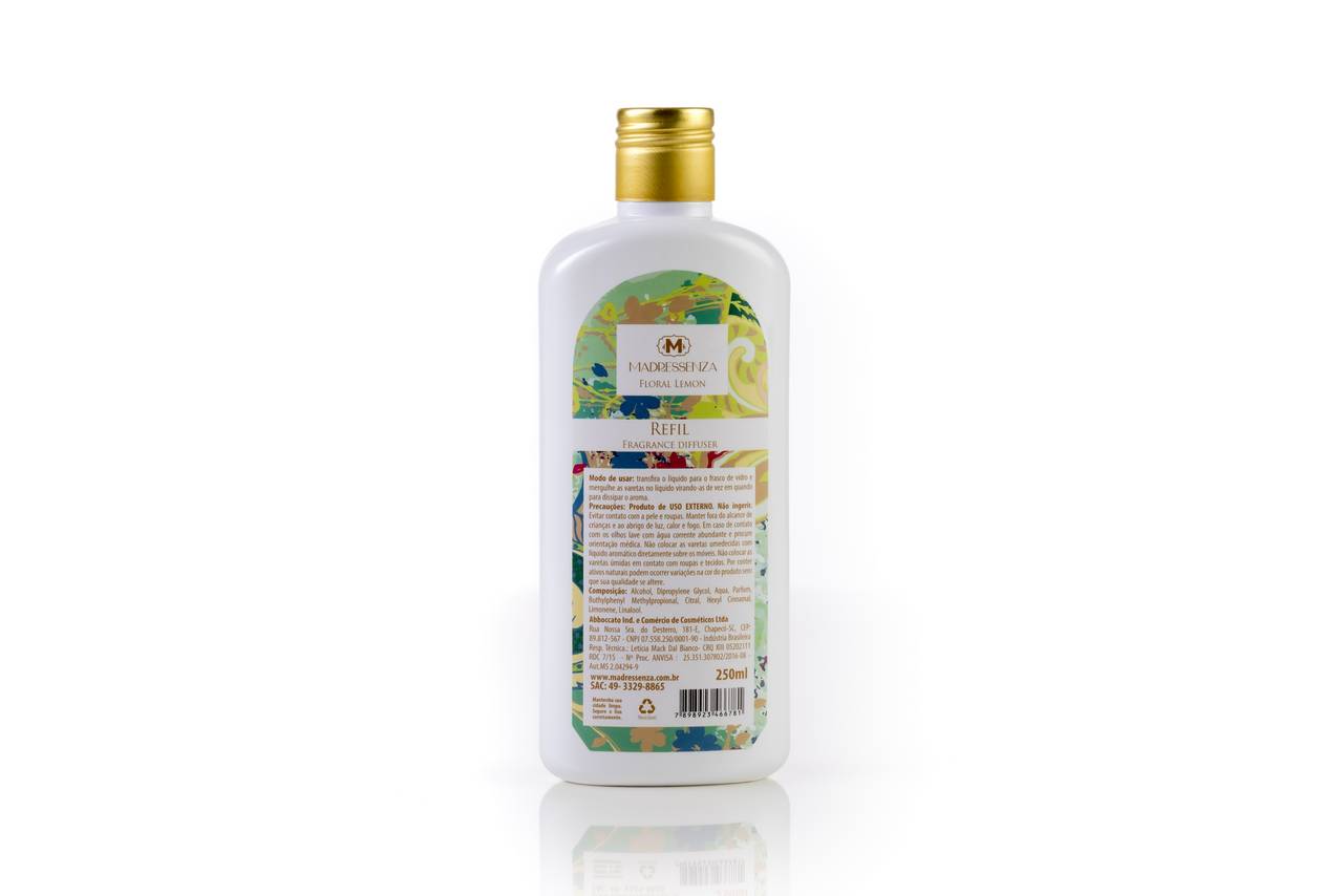 Refil Difusor de Ambiente Floral Lemon - 250ml